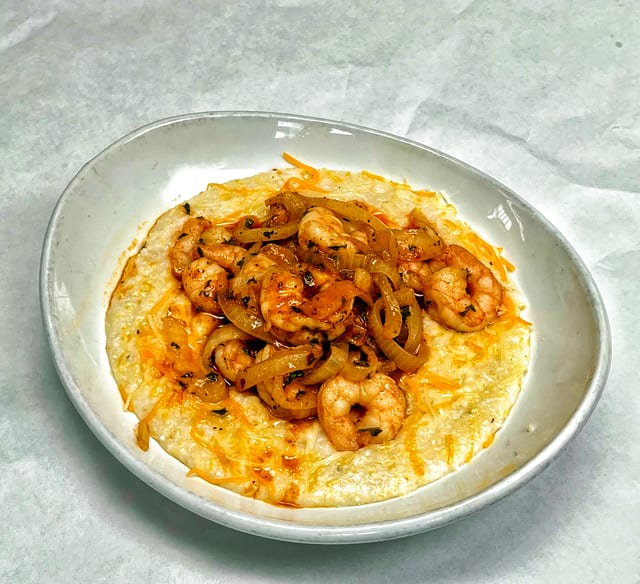 Sassy Shrimp & Grits*.