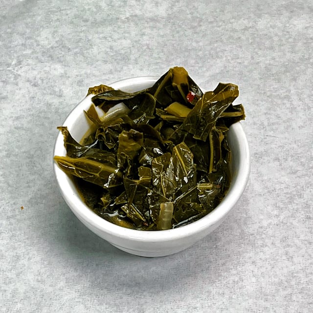 Mean Collard Greens.