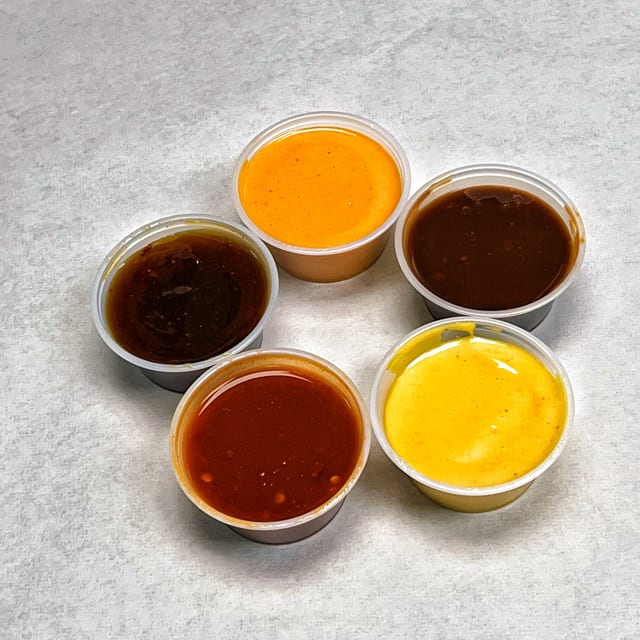 Drizzles and Sauces.
