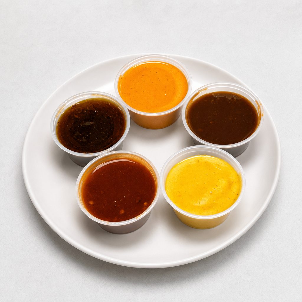 Drizzles and Sauces.