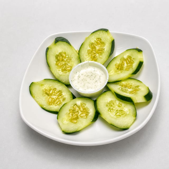 Buttermilk Cucumbers.