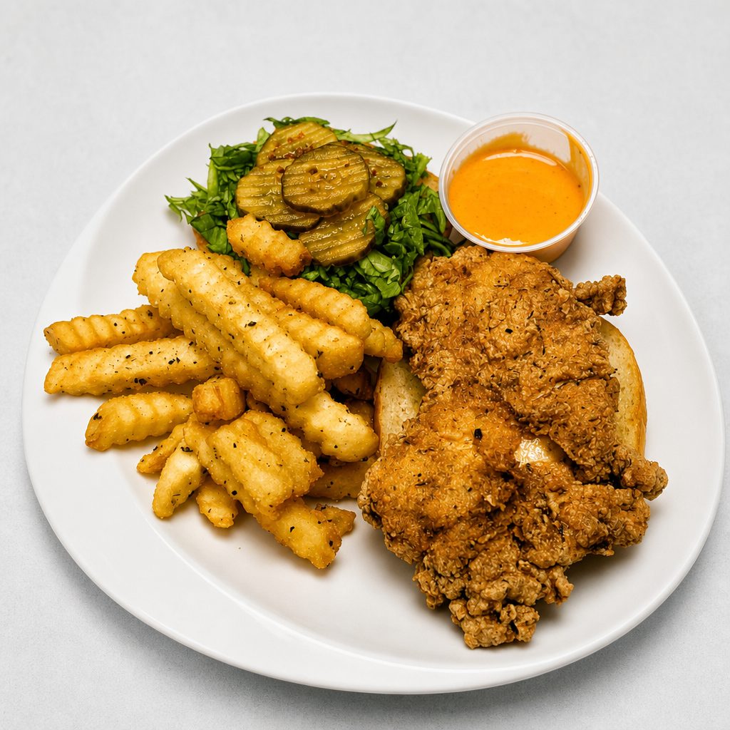 What Da Cluck Sandwich.
