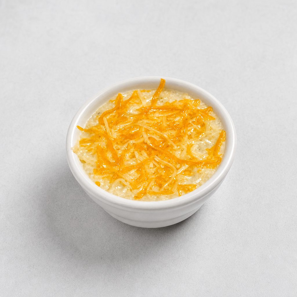 Southern Grits with Cheese.