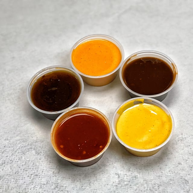 Drizzles and Sauces.