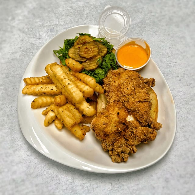 What Da Cluck Sandwich.
