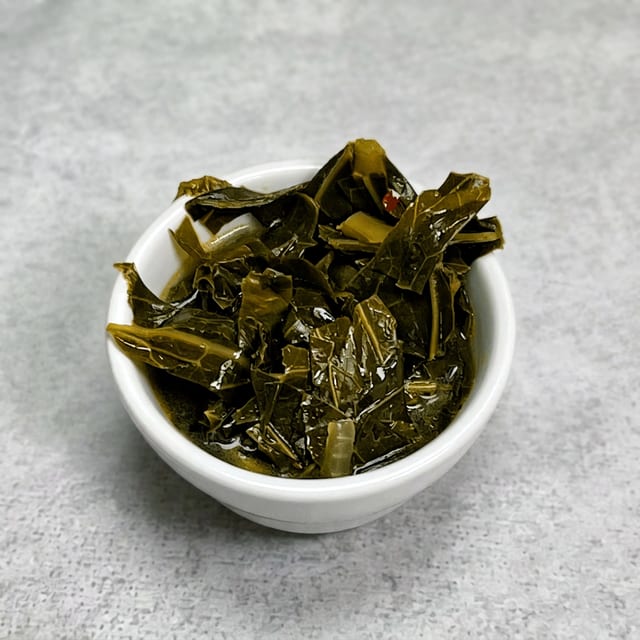 Mean Collard Greens.